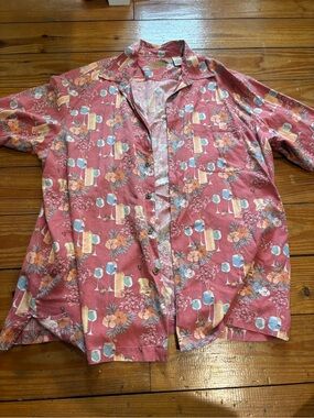 (665) CARIBBEAN BUTTON SHIRT